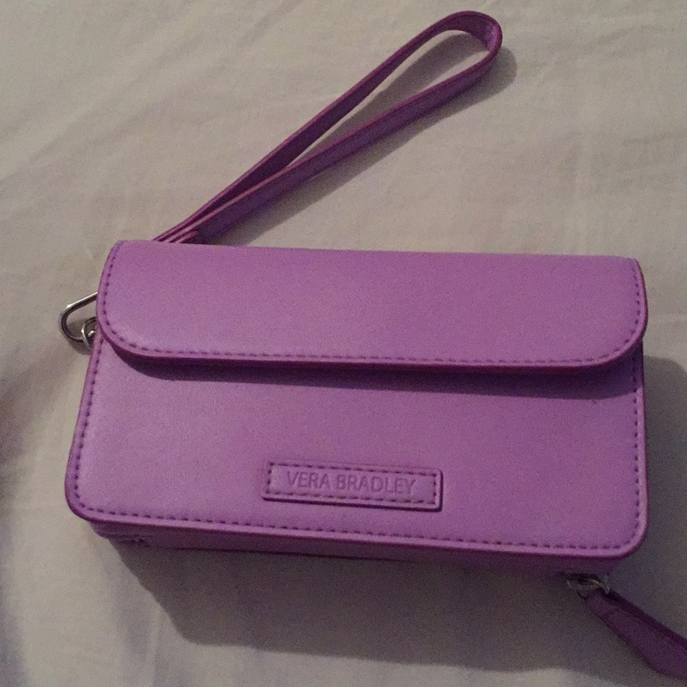 Vera Bradley Lavender Wristlet